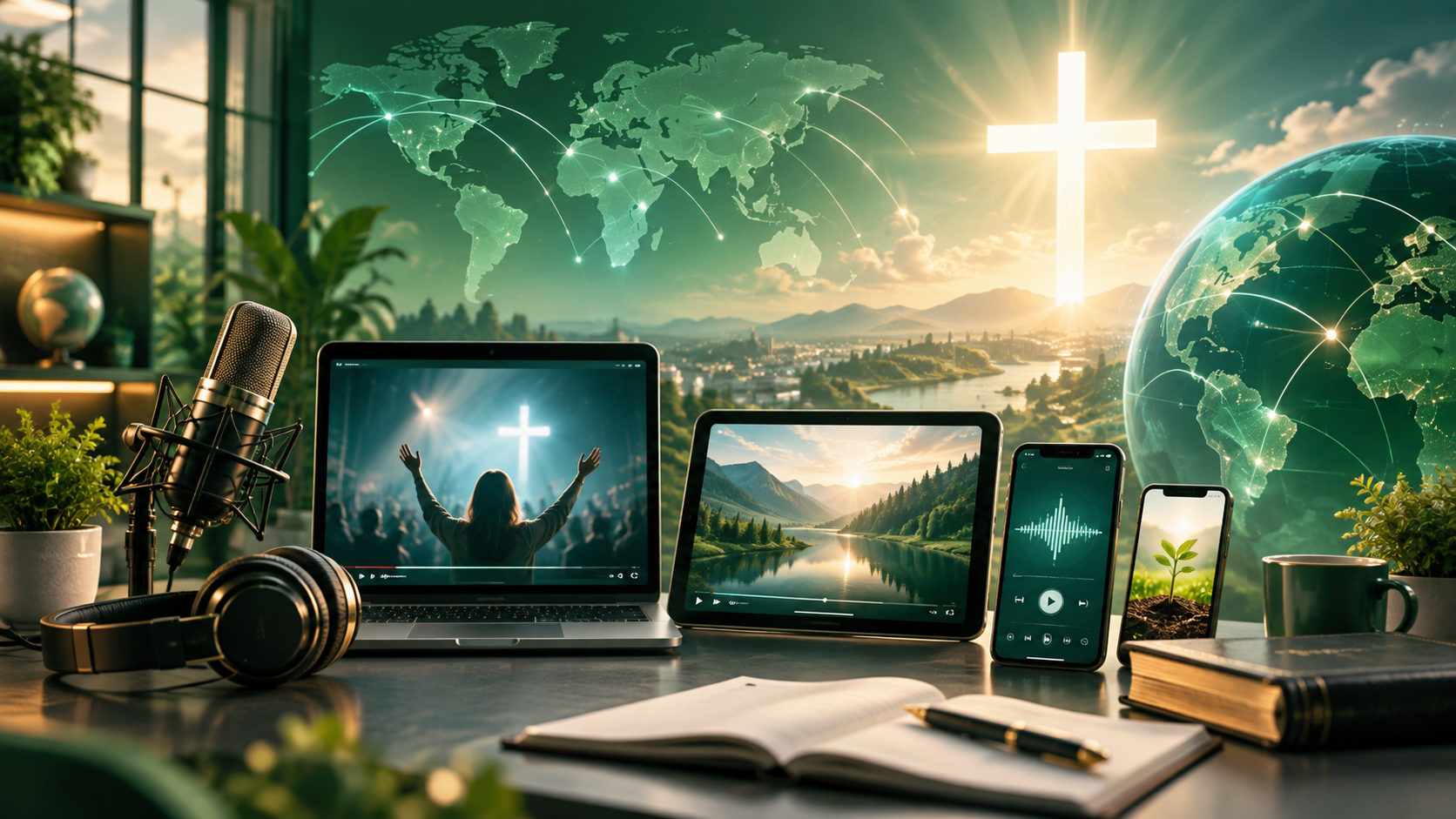 Christian radio and ministry mobile app development
