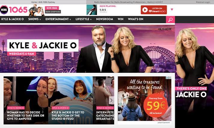 From a focused one-page site to a complete broadcast portal